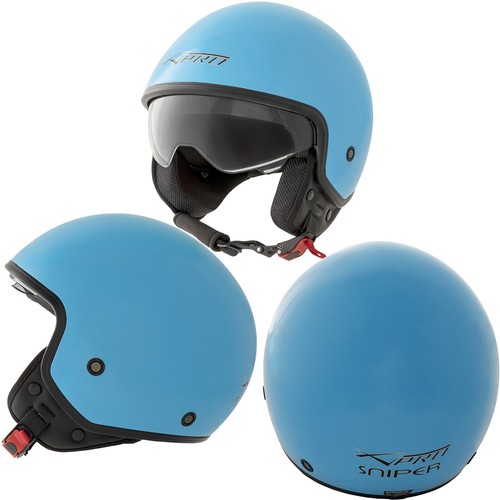 Open face jet helmet moped - helmet,