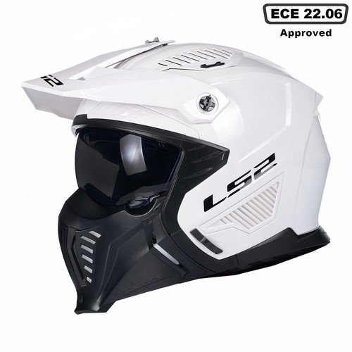 Open face drifter white - open,