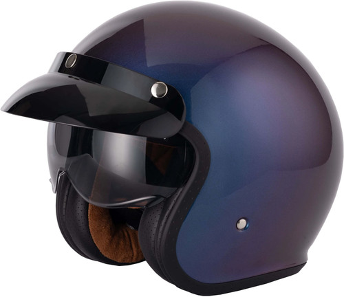 Vcan h589 open - face, motorcycle