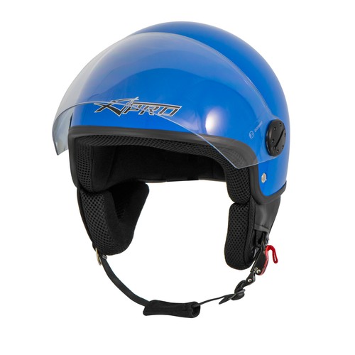 Open face jet helmet - face,