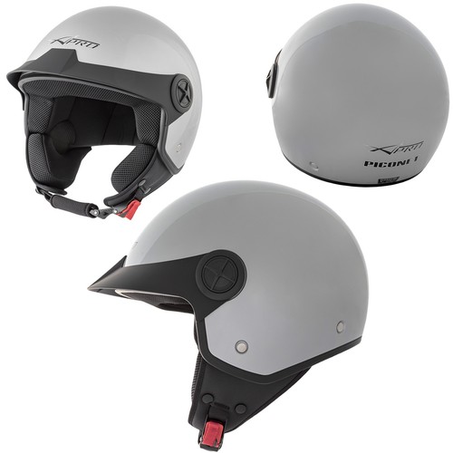 Open face jet helmet - jet,