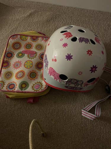 Micro scooter helmet and bag